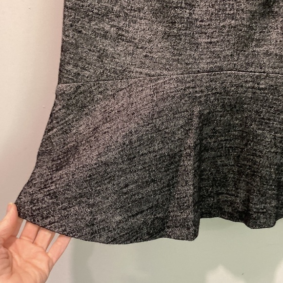 Ann Taylor Charcoal Grey Wool Soft Skirt - Picture 8 of 11